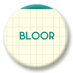 Toronto Subway Buttons - Yonge Line