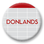 Toronto Subway Buttons - Danforth Line