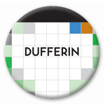 Toronto Subway Buttons - Bloor Line