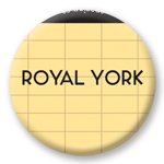 Toronto Subway Buttons - Bloor Line