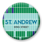 Toronto Subway Buttons - University Line