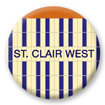 Toronto Subway Buttons - University Line