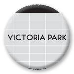 Toronto Subway Buttons - Danforth Line