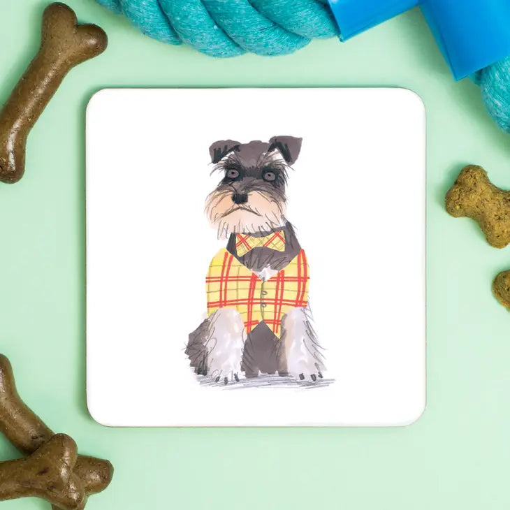 Schnauzer Stylista Coaster