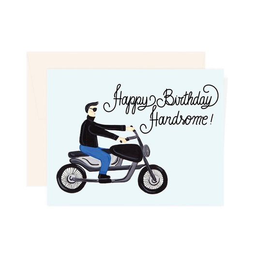 Happy Birthday Handsome Card