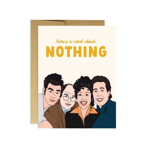 Card About Nothing Card