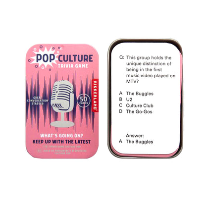 Pop Culture Trivia Game