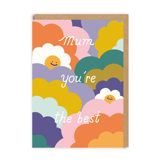 Mum Youre The Best Rainbows Card