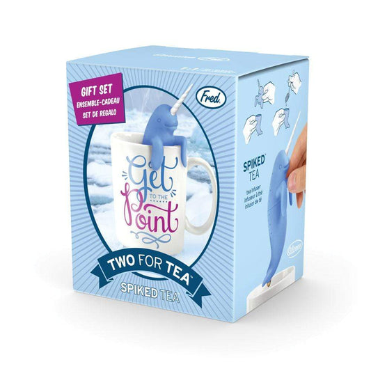 Two For Tea Mug With Narwhal Tea Infuser