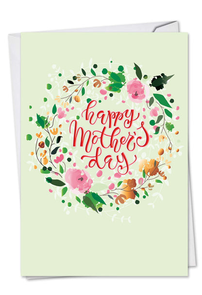 Watercolour Art Heartwarming Mother's Day Card